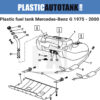 Plastic fuel tank Mercedes-Benz G 1975 - 2000-petrol-scheme