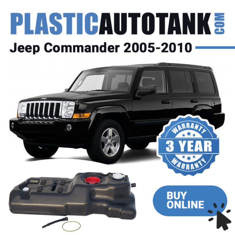 Serbatoio carburante in plastica (HDPE) - Jeep Commander 2005-2010 3.0 CRD Diesel