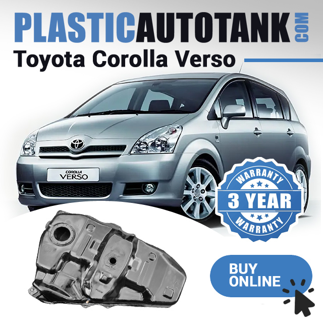 Serbatoio carburante in plastica – Toyota Corolla Verso (2004-2009) Benzina-Diesel